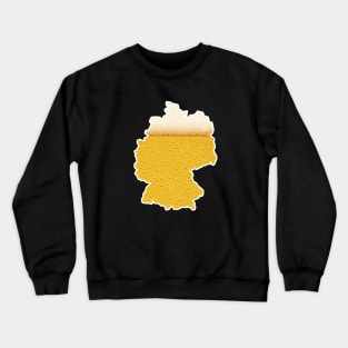 Germany country funny beer German soccer football Crewneck Sweatshirt